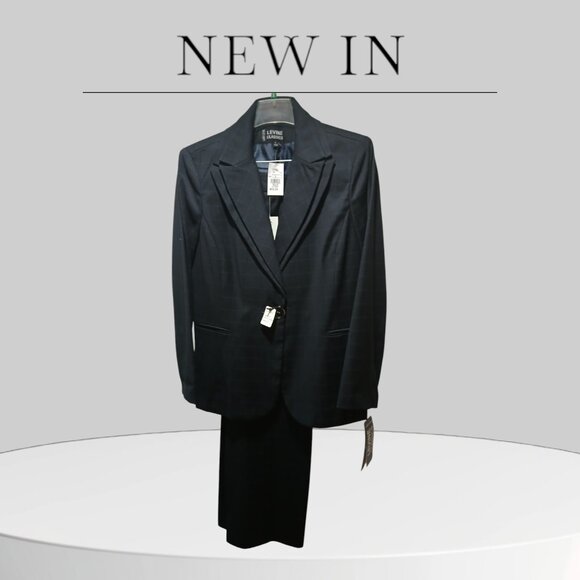 NEW 2PC Levin Classics Suit Pants & Blazer Suit Jacket Set - Picture 1 of 1